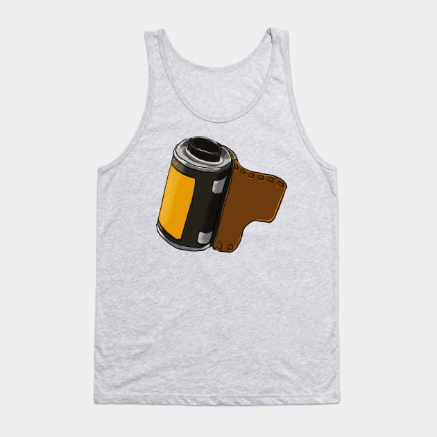 Film Canister Tank Top by doteau